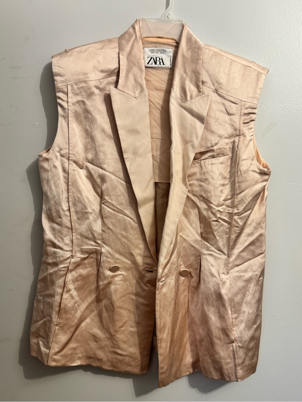 ZARA Sleeveless Blazer Vest